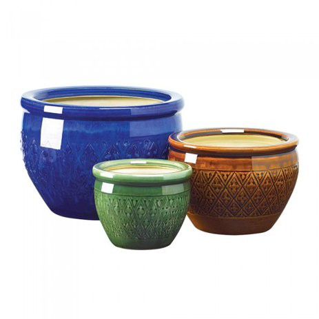 Ceramic Flower Pot, Set of 3