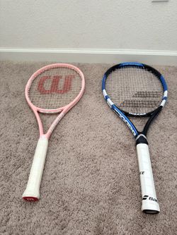 Wilson and Babolat Tennis Racquets