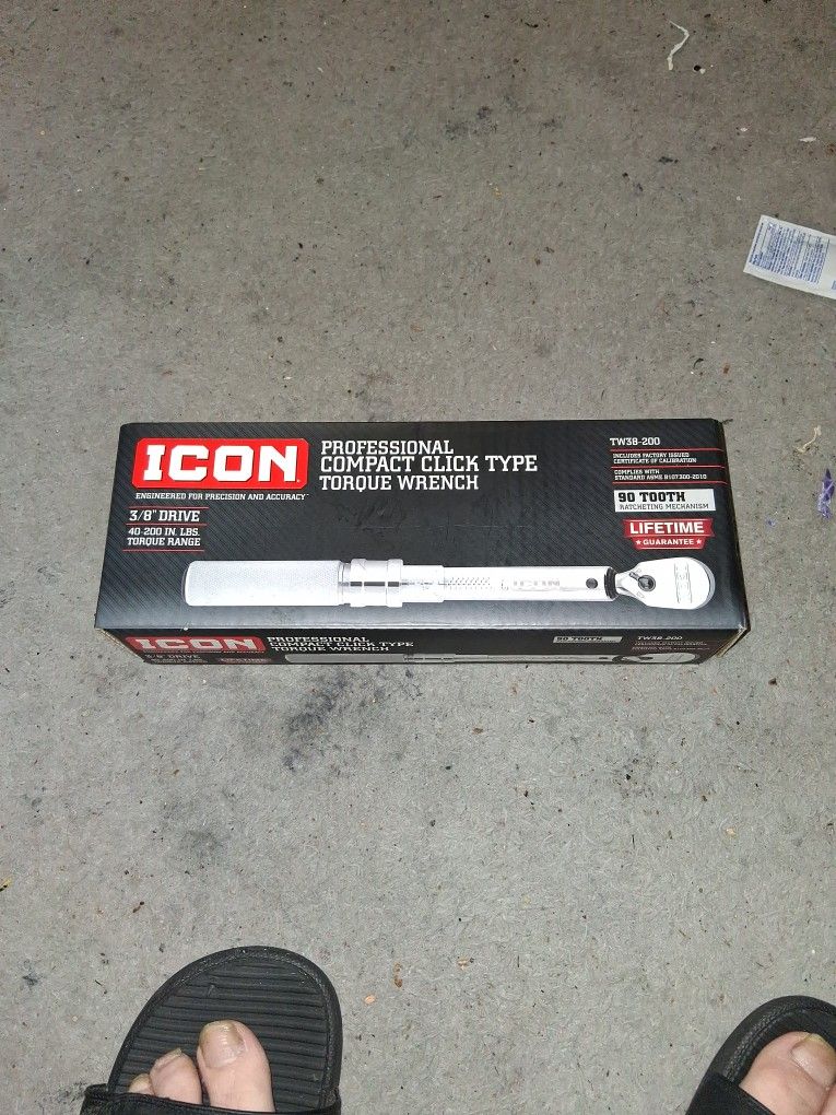 Three eighths driver torque Wrench 
