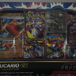 Mega Lucario EX Figure Collection Box