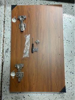 Wooden cabinet door