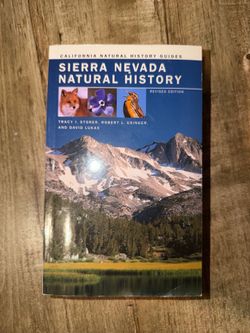 Sierra Nevada Natural History Book – Revised Edition