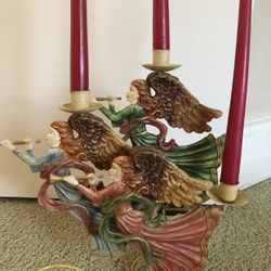 Christmas Angel Candle Holder