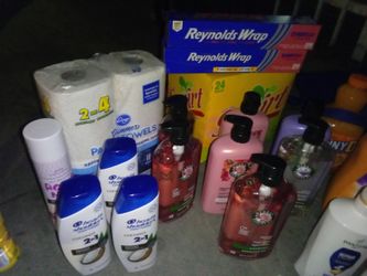 Bundles For Sale $50 Bucks Herbal Essence, DOVE, Reynolds Foil 200sqft, Etc Etc 