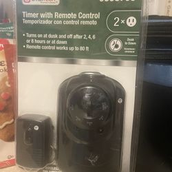 Electric Dusk To Dawn Timer With Remote 