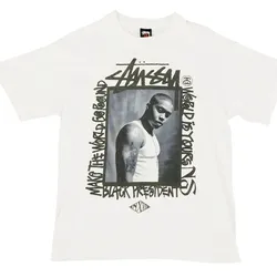 Stüssy × Nas Philadelphia Chapter T-Shirt XL - RARE
