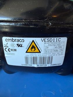 Embraco fridge compressor