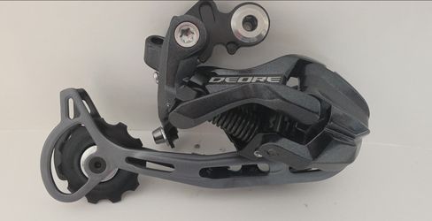 New! Shimano Deore RD-M592 9 Speed Rear Derailleur SGS Double Or Triple Only(NEW OPEN BOX)