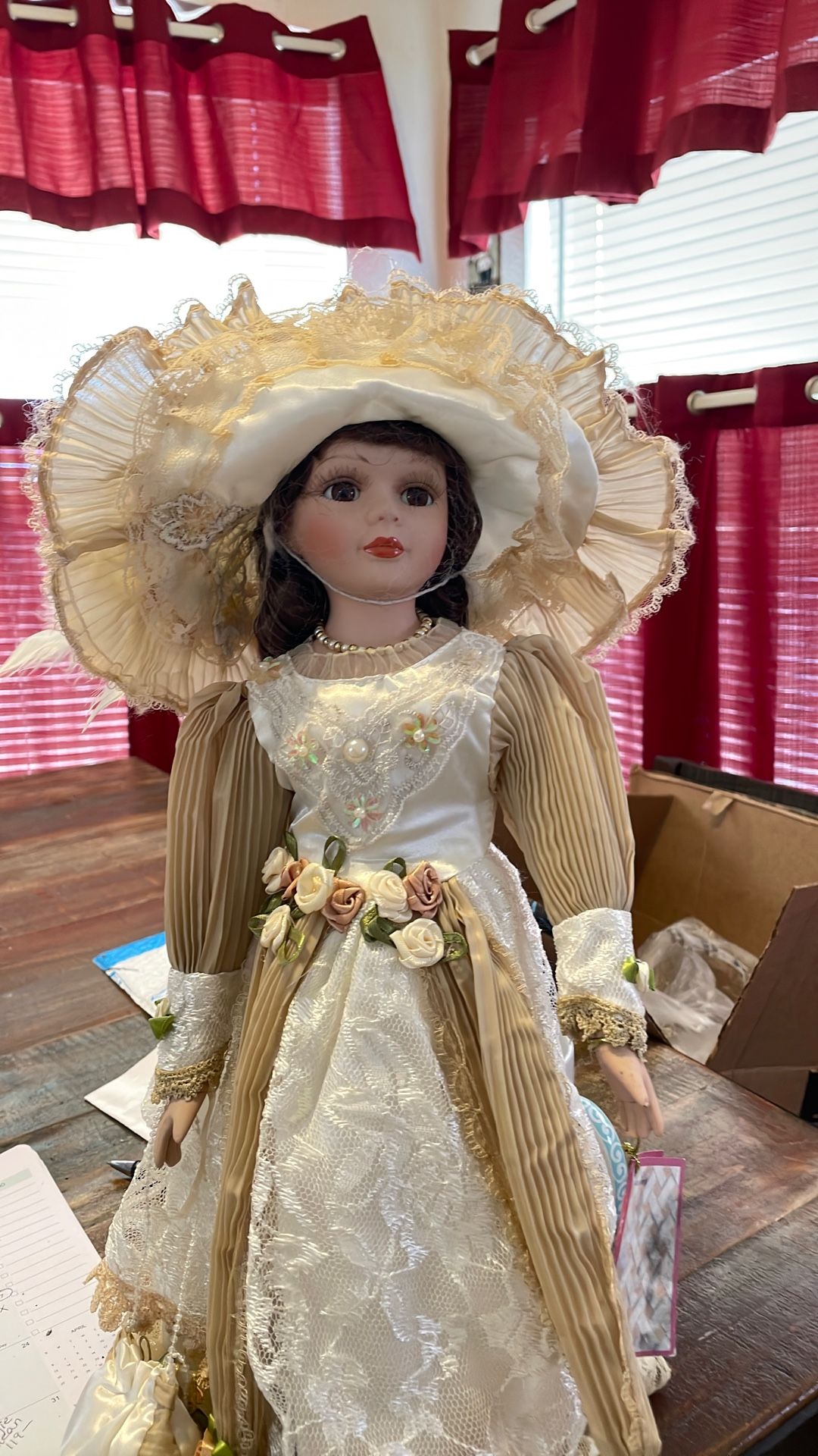 J Misha Porcelain Doll