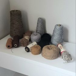 Lot Of Vintage Yarn