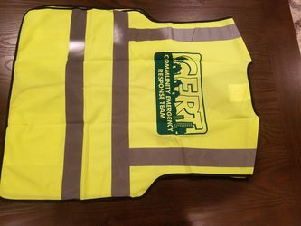 C.E.RT. SAFETY VEST YELLOW