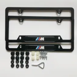 BMW M POWER license plate frame 2 pc