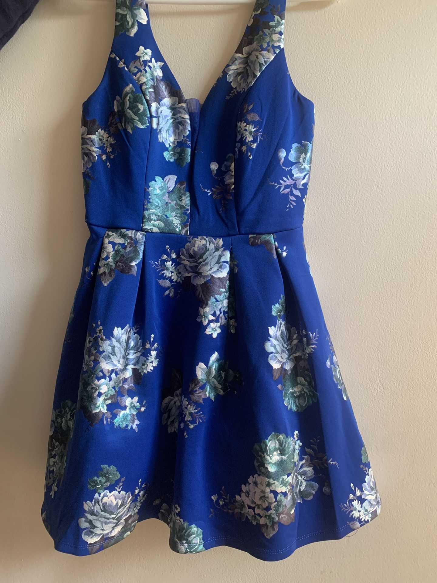 Blue Cocktail Dress
