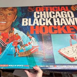 VTG 1972 Coleco NHL Chicago Black Hawks Hockey Game - W / BOX