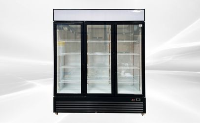 NSF 64 inches Commercial 3 Glass Door Refrigerator GDC-42