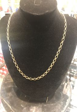 24KT Gold Bond Chain with Lifetime Replacement Guarantee (THIS IS NOT A PLATED CHAIN & IT WILL NOT CHANGE COLOR)