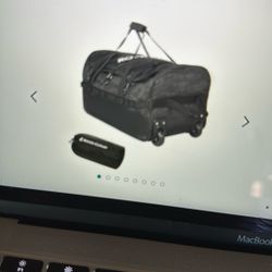 Rock Cloud, Foldable Wheel Duffel Bag With Widened Wheels