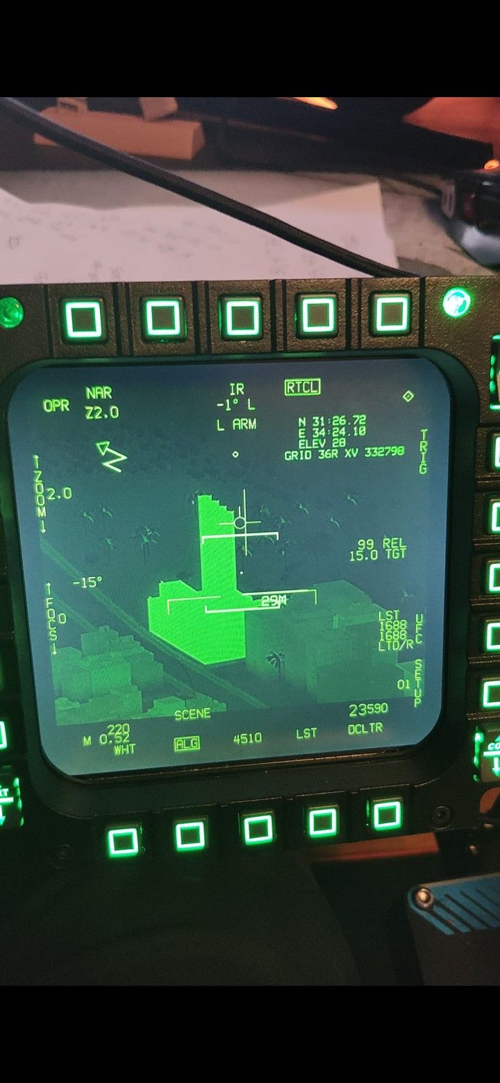 MFD DDI SCREENS