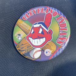 3” Cleveland Indians Pin