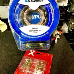 Blaupunkt Alambrado Para Sonido De Carro Y Bloque Para Distribuir Amplificadores 