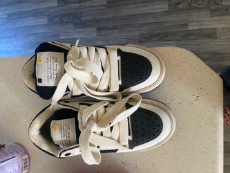 Authentic Amiri MA-2 Low-Top Sneakers Cream and Black