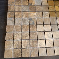 12" x 12" floor and wall mosaic tile 