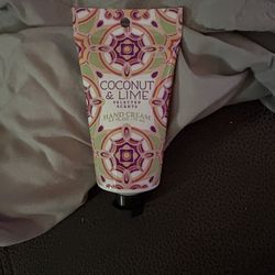 Coconut & Lime moisturizer