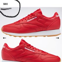 Mens Oldschool Leather Trainers 