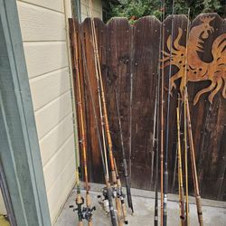 Fishing Poles And Rods Different Brands All Good Brands Excellent Deal 