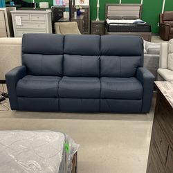 Flexsteel Leather Sofa 