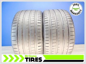 2 YOKOHAMA ADVAN SPORT V107 MO1 XL 325/35ZR22 USED TIRES 7.9/32 TREAD 3253522