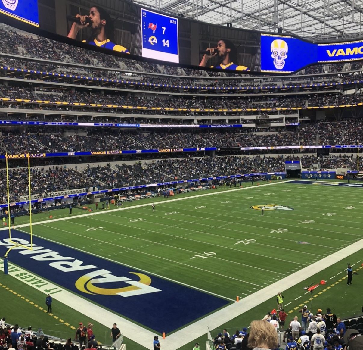 Rams Vs lions Dec 14 Section 212 Row 12. 4 Seats Available