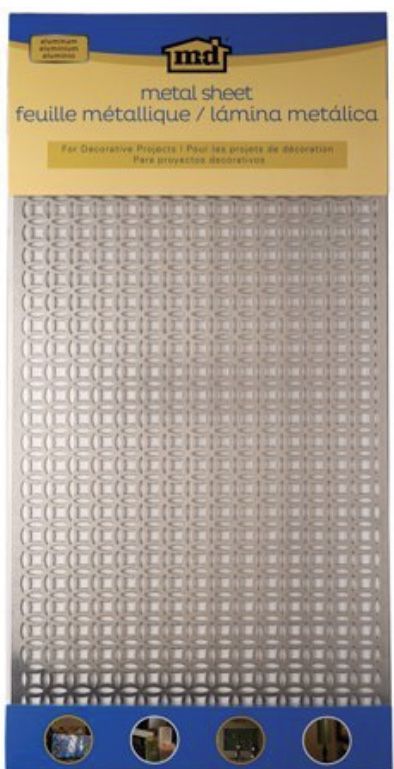 Aluminum Metal Sheet 12X24" Elliptical Brand: M D Hobby & Craft Model: 57322 Color: Dim Gray Dimension: 24.5 X 0.6 X 12.4 inches. Additional Detail: A