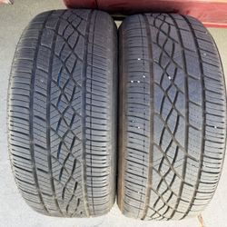 2 Firestone Tires 225/50/17