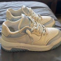 versace white and blue odissea sneackers 