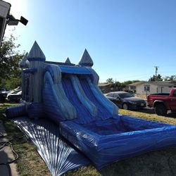 Bounce House And Water Slide