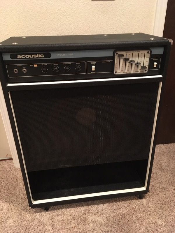 Vintage Acoustic Model 126 Bass Amp for Sale in Bothell, WA OfferUp