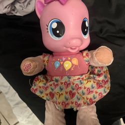 Baby pinky pie my little pony doll