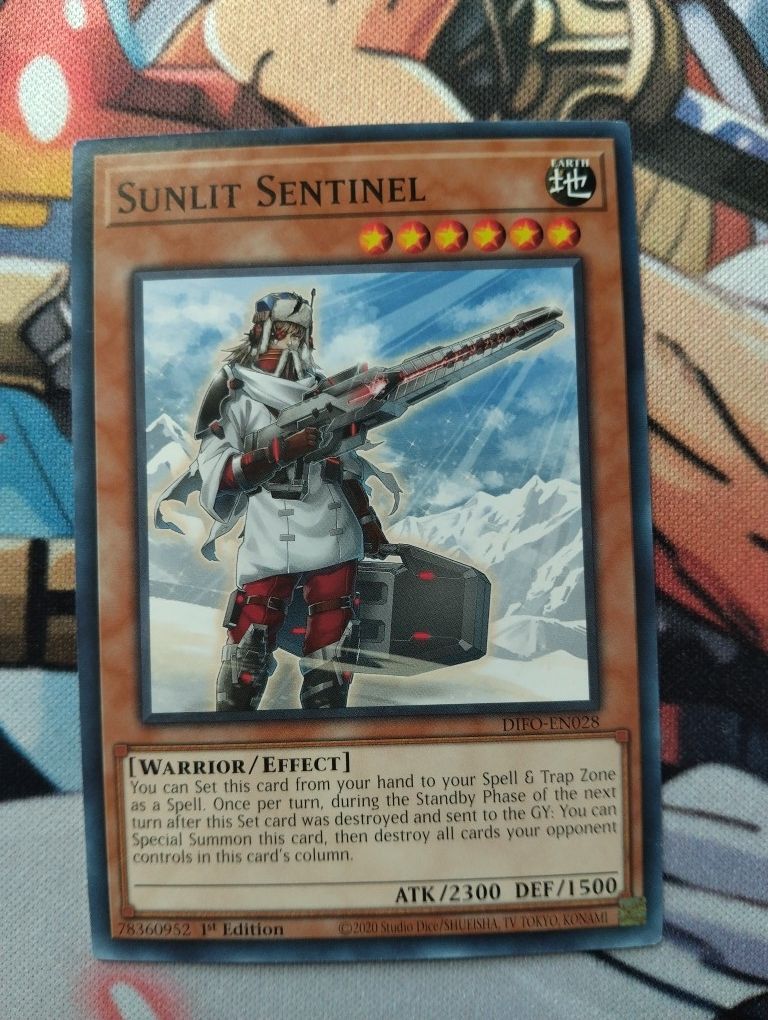 Yu-Gi-Oh Cards Sunlit Sentinel (Read Description)