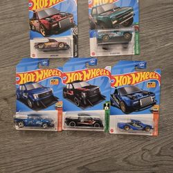 Race Trucks Hot Wheels Bundle