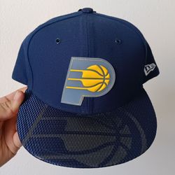 7 3/4 Indiana Pacers NBA AS18 New Era 5950 On Court Collection Fitted Cap