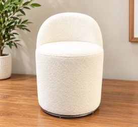 OSP Lystra Swivel Vanity Chair