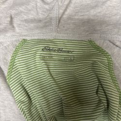 Lime Green Gray Men’s Large Hoodie 