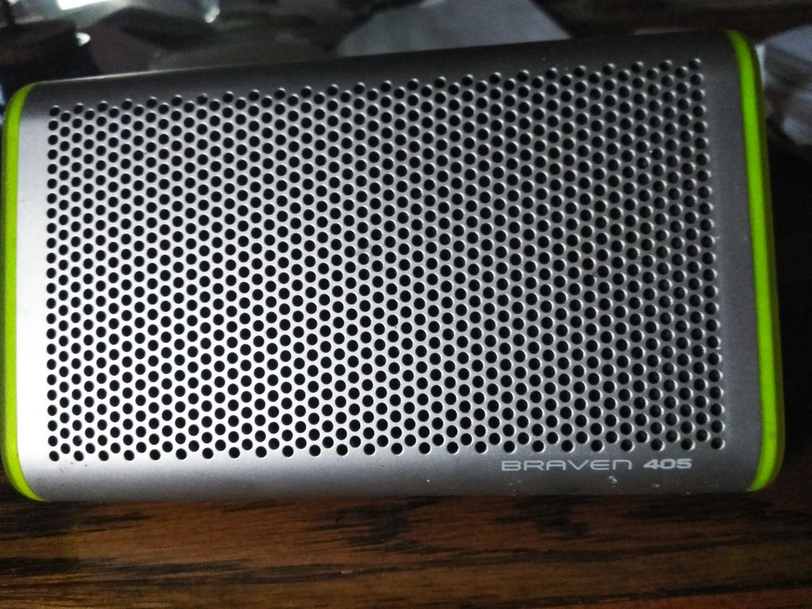 Braven water proof Bluetooth speaker and portable charger