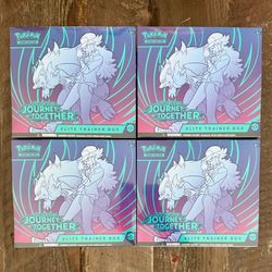Lot Of 4 Pokemon Journey Together ETBs