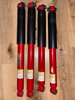 Jeep OEM red shock set