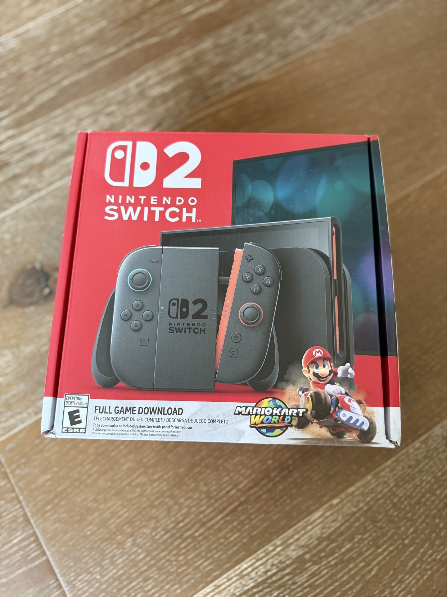 Nintendo Switch 2 Mario Kart Bundle - Unopened