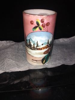 Vintage Whale Oil Lamp Cover