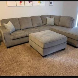 Altari Light Gray SmallComfort Modern Sectional Couch Sofa💥 Living Room✔️ Brand New 💯 Fastest Delivery ✅