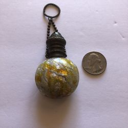 Rare Antique 1800’s Italian Venetian millefiori portrait perfume scent bottle